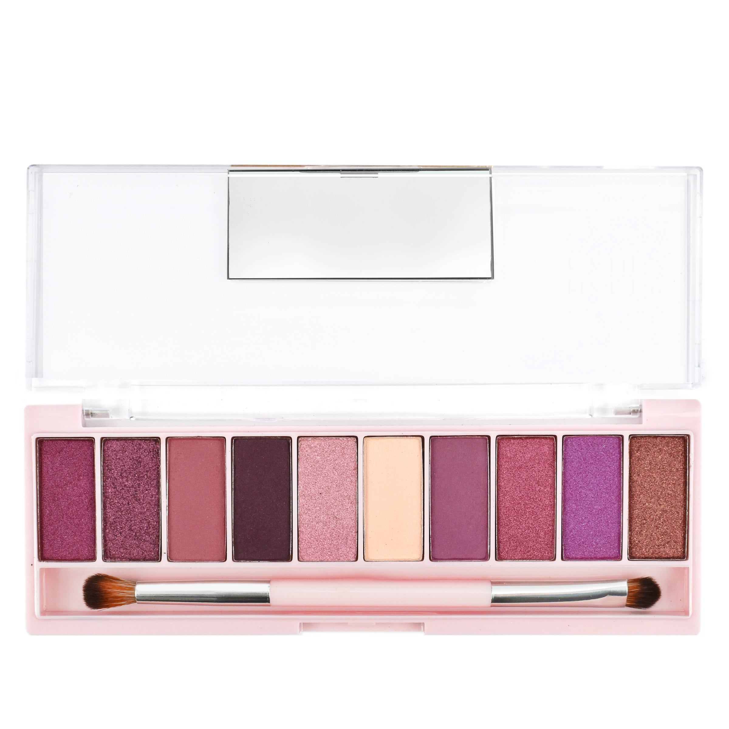 Hard Candy, Top Ten Eyeshadow Palette, 10 Long-Lasting Shades, Berry Delish, 0.4 oz