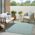thumbnail image 5 of Nourison Washable Solutions Indoor/Outdoor Aqua 4' x 6' Area Rug (4x6), 5 of 10