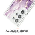 thumbnail image 2 of TECH CIRCLE For Galaxy S20 FE Case,Stylish Marble Design Protective Shockproof Slim Thin Soft TPU Military Drop Protection Girls Women Men Case for Samsung Galaxy S20 FE 6.5" 2020,Purple, 2 of 6