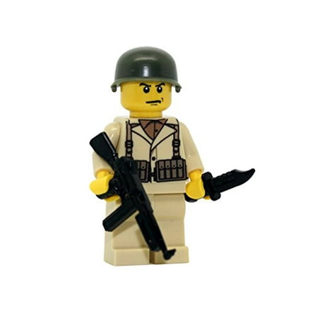 Modern Brick Warfare US Army American WW2 Thompson Soldier Custom ...