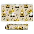 thumbnail image 2 of Kdxio Gnomes Bees And Sunflowers Print Large Gaming Mouse Pad,Non-Slip Base,Water Resist Keyboard Pad for Gamer,Office & Home,29.5 x 15.8 in, 2 of 9