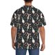 thumbnail image 3 of Fotbe Christmas cute deer old man Camisa Estampada de Manga Corta para Hombre, Casual de Verano, Estilo Playero, Sin Arrugas-Medium, 3 of 5