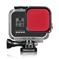 thumbnail image 2 of Funda impermeable para carcasa negra, funda protectora para buceo bajo el agua con 3 filtros de paquete, 2 of 5