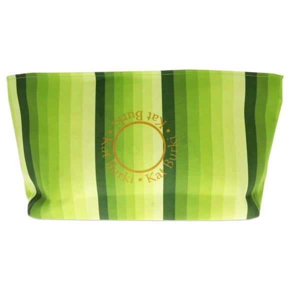 Stripe Travel Case - Green by Kat Burki for Women - 1 Pc Bag