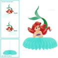 thumbnail image 3 of 8 Pcs Ariel Honeycomb Centerpieces 3D Table Decorations Table Deco Birthday Party Supplies Party Decoration, 3 of 3