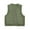 Olive Green, variant on TFEOQRY Men's Workwear Vest Solid Color Outdoor Sports Vest Jacket with Multiple Pockets Sleeveless Hoodless Jackets Olive Green
