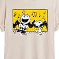 thumbnail image 3 of Peanuts - Charlie And Snoopy Dance Time - Women's Oversized T-Shirt, 3 of 6