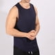 thumbnail image 5 of pstuiky Camisetas sin mangas para hombre, Blusa deportiva sin mangas con cuello redondo y estampado liso informal para hombre Tops elegantes para mujer xl, 5 of 6