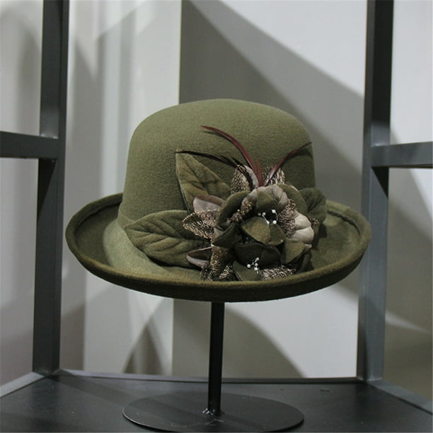CEHVOM Women Beret French Style Painter Hat Cap Vintage Warm Party Top Hat