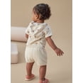 thumbnail image 3 of Modern Moments by Gerber Baby Neutral Organic Hooded Short Sleeve Top, Sizes 0/3 Months - 24 Months, 3 of 9
