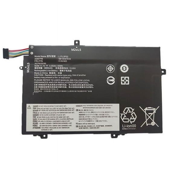 Emery TECH L17L3P52 L17M3P54 01AV463 Battery for Lenovo ThinkPad L480 L580 SB10K97610