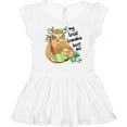 thumbnail image 3 of Inktastic My Great Grandma Loves Me Cute Sloth and Baby Girls Toddler Dress, 3 of 5
