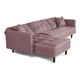 thumbnail image 5 of Sala Modular Sofá Cama Makora de Lino Palo de Rosa Modelo Harper, 5 of 10