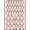 Red, Pattern 2, variant on ODIKA 4' x 6' Machine Washable Non-Slip Area Rug, Geometric Star High Traffic Rug, Pink, 424691