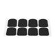 thumbnail image 3 of Protective cushion for soprano, alto, tenor, clarinet saxophone mouthpiece, black, small oval, 0.8 mm, 3 of 4