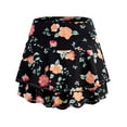 thumbnail image 2 of Doublju Women's Flared Skater Mini Skirt (Plus Size Available), 2 of 4