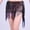 🔥 Purple, variant on Sweet Sequin Fringe Belly Dance Skirt with Elastic Waist Sparkling Tassel Hip Scarf Mini Layered Mesh Lined Performance Costume for Stage Festival Rave and Tribal Dance