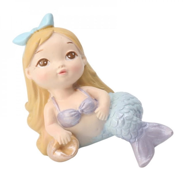 Grande Liquidation! Poupée Merman en Résine DIY Jardin Féerique Miniatures Ornement Déco