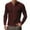 Brick Red, variant on VJATTWR Long Sleeve Shirts for Men Tops T Shirts Blouse Long Men's Outdoor Sleeves Men's Dress Shirts Mens Shirts Xxl