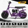 thumbnail image 2 of FRP GMB100 Mini Dirt Bike 99cc 4-Stroke, Gas Off-Road Mini Bike for Ages 13+, Pull Start, Rear Disc Brake, All-Terrain Tires, Supports up to 220 lbs - Black, 2 of 8