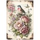 thumbnail image 1 of Kit de pintura por números sobre lienzo, arte al óleo artesanal, canto de pájaros, flores, imagen decorativa, 40x60cm, 1 of 9