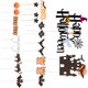 thumbnail image 2 of Ounissouiy 25 uds decoración de pastel con temática de Halloween decoración de cupcakes de calabaza pastel de helado Kits de decoración para fiestas, 2 of 8