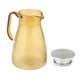 thumbnail image 5 of Jarra de agua fría y caliente con tapa de acero inoxidable, jarra multifuncional de 1,5 l para jugo, leche, bebida, jarra para refrigerador Amarillo, 5 of 9