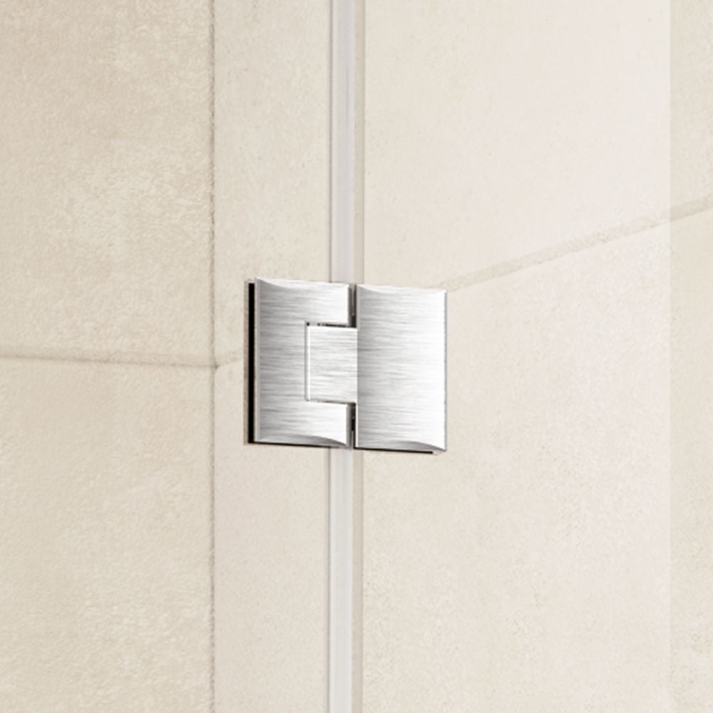 Kepooman 38W x 38D x 76Shower Doors, FramelessGlass Enclosure Hinged Bathtub Door for Hotel Kepooman 38W x 38D x 76Shower Doors, FramelessGlass Enclosure Hinged Bathtub Door for Hotel
