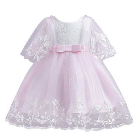 

Qufokar Girls Shirt Dress Dresses for Big Kids Kids Toddler Baby Girls Spring Summer Print Ruffle Short Sleeve Ruffle Sleeveless Show Lace Tulle Princess Dress Girl Sweaters Size 7-8