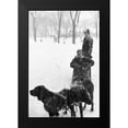 thumbnail image 2 of Rothstein, Arthur 13x18 Black Modern Framed Museum Art Print Titled - Snow Carnival, New Hampshire, Lancaster, 1936, 2 of 5