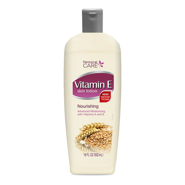 efterfølger Gæsterne Champagne Personal Care Vitamin E Body Lotion. Moisturizes, Refreshes and Revitalizes  your Skin. Enriched with Vitamin A. 18 Fl.Oz / 532 ml - Walmart.com