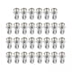 thumbnail image 1 of 4x 30 Piezas Remaches de Pétalo Tuercas Jack Tuercas Inserciones Roscadas Tapón de Expansión Anclajes de Tornillo para Instalación de Lámpara Decoraci 4 piezas, 1 of 8
