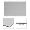 thumbnail image 3 of Unique Bargains 8" Corrugated Plastic Sheets Polypropylene Gray 5pcs, 3 of 3