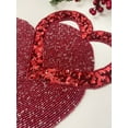 thumbnail image 2 of Set of 2, Valentine's Day beaded placemat and table runner, hearts, 2 of 4
