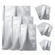 thumbnail image 2 of 75 Piezas Bolsas de Papel de Aluminio Mylar de 3 Tamaños, Bolsas Planas de Aluminio para Sellado Térmico Bolsas de Almacenamiento Bolsa para Alimentos Café Té Granos, 2 of 5