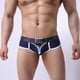 thumbnail image 3 of Hot New Cotton Men's Ropa interior Calzoncillos para hombres Calzoncillos Solid Transpirable Hombres Ropa interior Transparente Zipper Print Soledad Hombres pantalón corto, 3 of 10