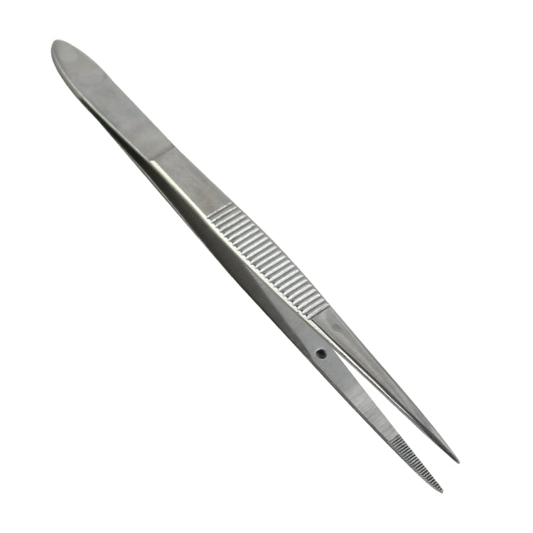 BDeals 4.5" MicroFine Tip Stainless Steel Tweezers Forceps Great For