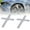 Silver, variant on 2-Pack 3D Metal Cross Car Emblem Decals, 2.5×1.8 Inch Self-Adhesive Christian Jesus Stickers, Universal Scratch-Cover Auto Accessories for Trucks, SUVs & Vehicles