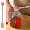 thumbnail image 7 of LEHOZIHEQ Jar Spatula, Long Dual-end Silicone Spatula, For Jars Food Beauty Products Narrow Bottles, Slim Spoon End for Scooping and Mixing, 7 of 7