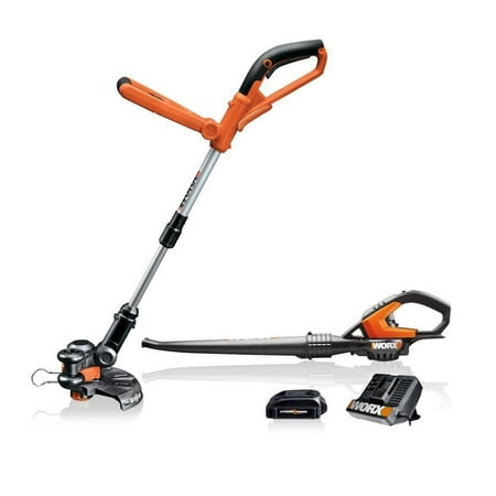 trimmer worx combo blower 20v kit gt turbine edger cordless lithium ion string 18v volt walmart grass
