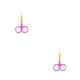 thumbnail image 3 of Vogacara Alicates para cutículas de uñas Tijeras de acero inoxidable Galvanoplastia Recortadora de cejas Type1 NO1 Vogacara  CBP288399, 3 of 5