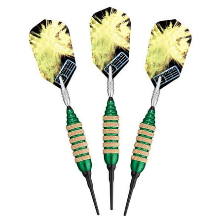 Viper Spinning Bee 16-Gram Soft Tip Darts, Green