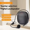 thumbnail image 3 of Portable Voice Amplifier Wired Voice Amplifiers Speaker FM Radio Headworn Microphone Loudspeaker ,Loud Volume, 3 of 6