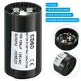 thumbnail image 4 of Uxcell Motor Start Capacitor 130-156uF/Mfd 125V 50/60Hz CD60 Run Capacitor, 4 of 5