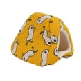 thumbnail image 3 of Cama para Conejillo de Indias Bling Bling nido suave y cálido 16x16x16cm pato amarillo, 3 of 12