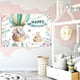 thumbnail image 3 of Happy Birthday Backdrop Hot Air Balloon Cartoon Animals Children Baby Birthday Banner Animals Banner Happy Birthday Party Backdrop Flowers Cake Backgr, 3 of 4