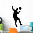 thumbnail image 1 of Wallmonkeys Sports Silhouette Soccer Wall Decal by Wallmonkeys Peel and Stick Graphic (24 in H x 13 in W) WM132536, 1 of 4