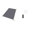 thumbnail image 5 of Waterproof Outdoor Dining Mat & Tent Floor, Camping Cloth, Beach Mat & Sunshade with 4 Ground Nails, 5 of 6