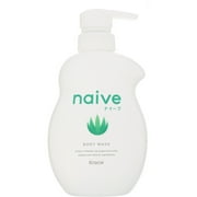 Kracie Naive, Body Wash, Aloe, 17.9 fl oz (530 ml)