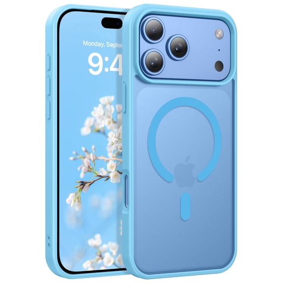 GAOBAO for iPhone 18 Pro Max Case / iPhone 17 Pro Max Case, Magnetic Phone Case Compatible with MagSafe Shockproof Translucent Slim Protective Cover 6.9"